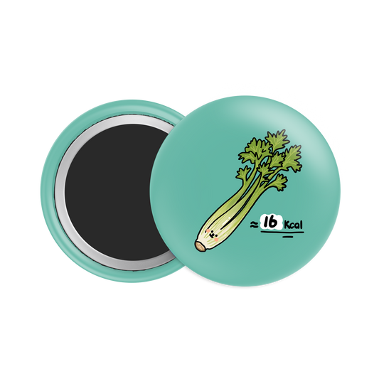 Celery Button Fridge  Magnet