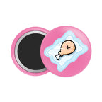 Chicken Drumsticks Button Fridge Magnet - Theartzzy