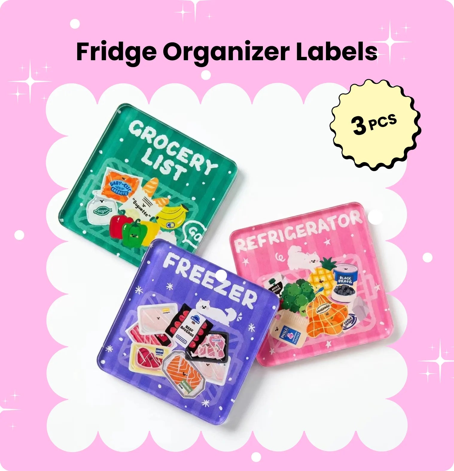 TheArtzzy Mascot Series: "The Kitchen Manager" Trio (Set of 3)