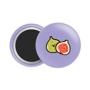 Fig Button Fridge Magnet - Theartzzy