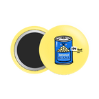 Garbanzo Beans/Chickpeas Button Fridge Magnet - Theartzzy