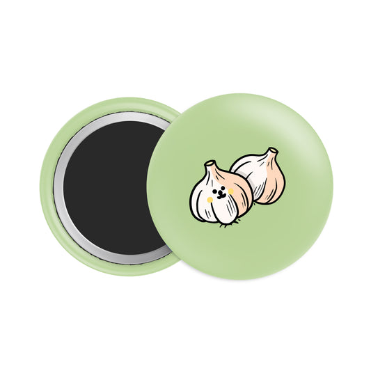 Garlic Button Fridge  Magnet