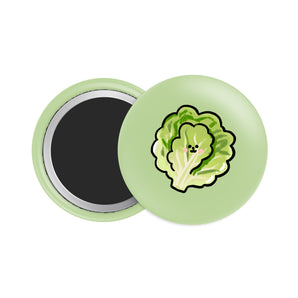 Lettuce Button Fridge Magnet - Theartzzy
