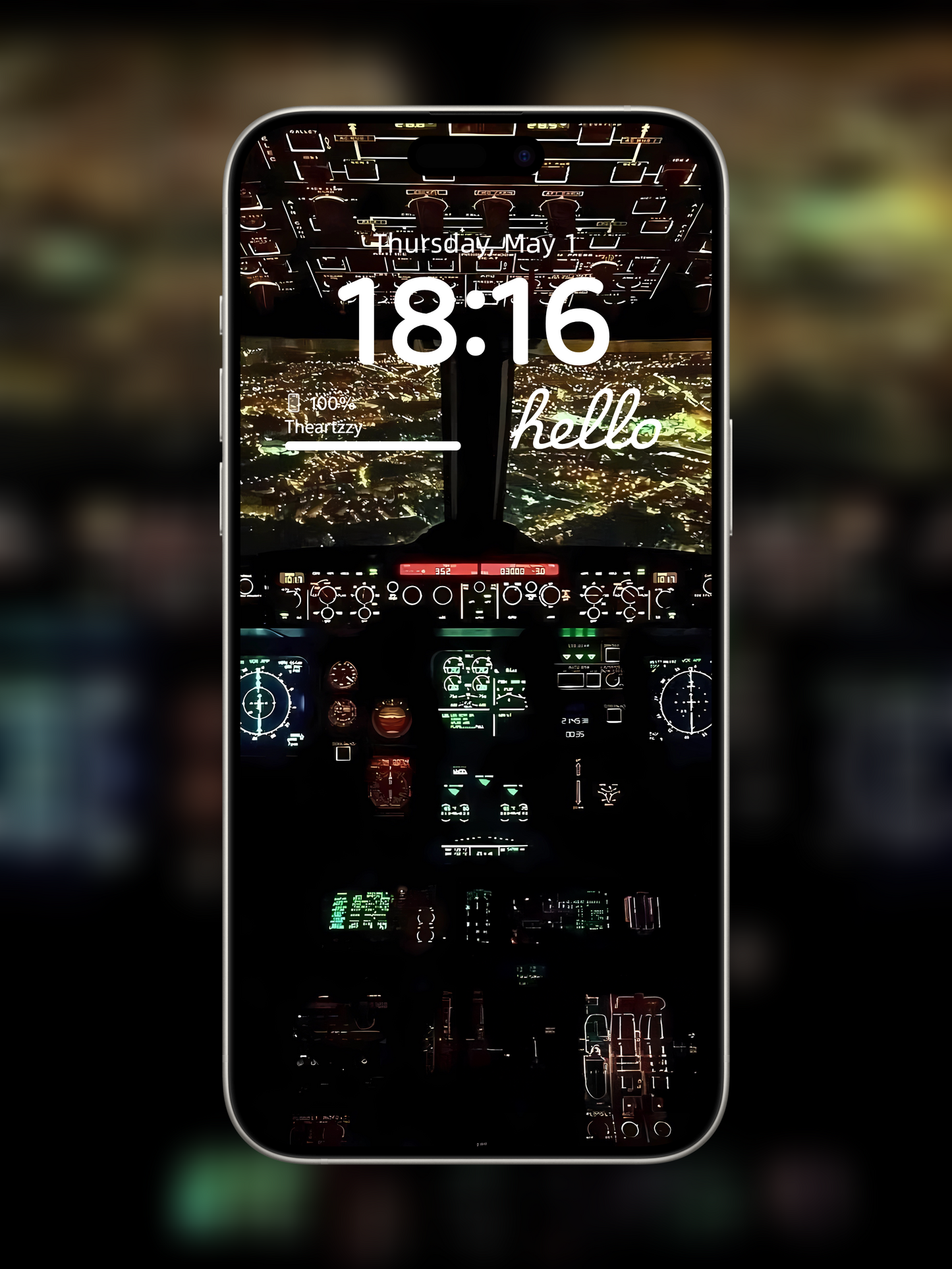 Avionics Lattice:4K HD Wallpaper Background for iPhone and Android