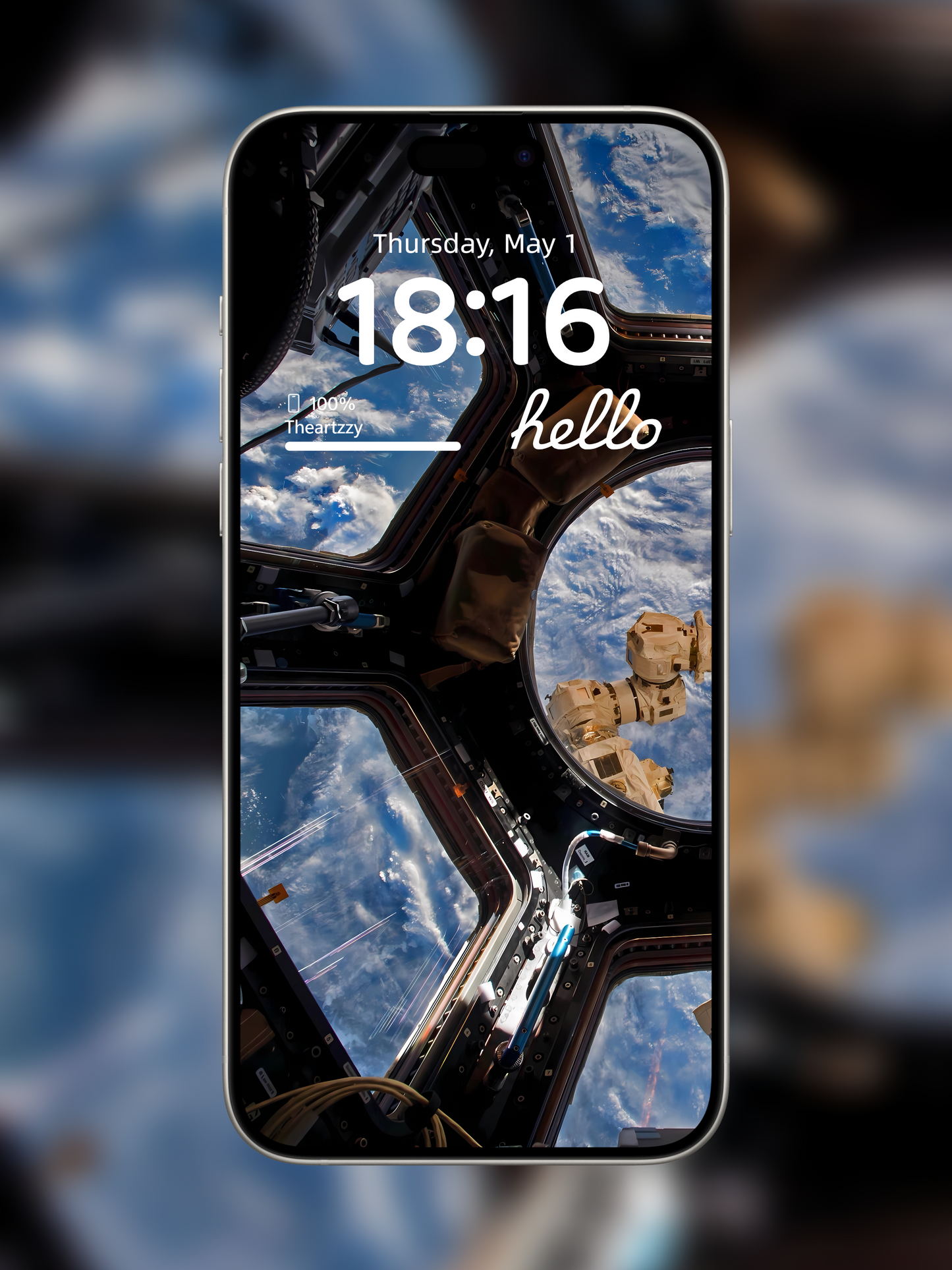 Orbital Vista:4K HD Wallpaper Background for iPhone and Android