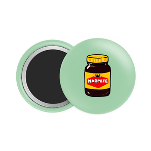 Marmite Button Fridge Magnet - Theartzzy