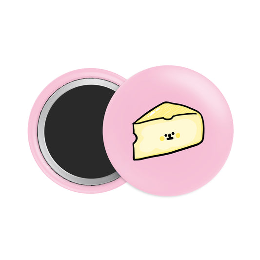Parmesan Cheese Button Fridge  Magnet