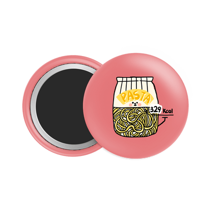 Pasta Button Fridge Magnet - Theartzzy