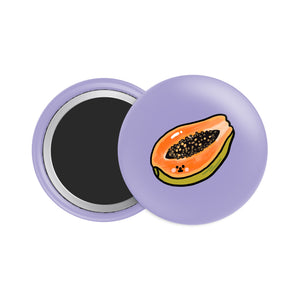 Pawpaw Button Fridge Magnet - Theartzzy