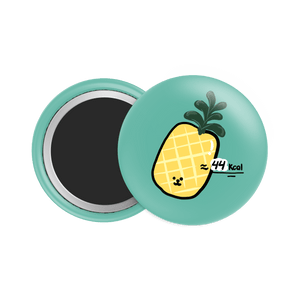 Pineapple Button Fridge Magnet - Theartzzy