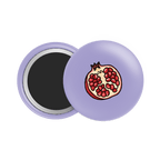 Pomegranate Button Fridge Magnet - Theartzzy