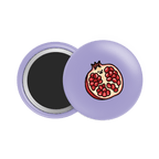 Pomegranate Button Fridge Magnet - Theartzzy