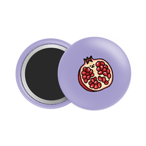 Pomegranate Button Fridge Magnet - Theartzzy