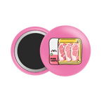 Pork Chops Button Fridge Magnet - Theartzzy