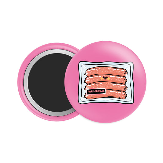 Pork Sausage Button Fridge  Magnet