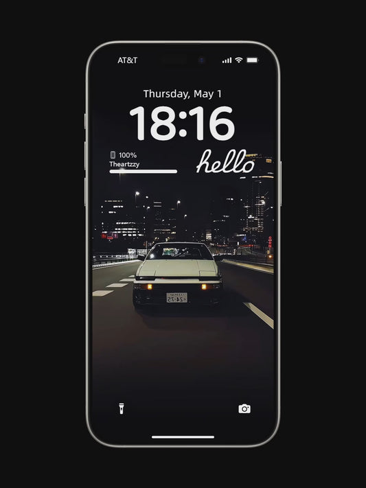 Neon Velocity - Futuristic Cityscape Mobile LiveWallpaper