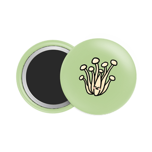 Shimeji Mushroom Button Fridge Magnet - Theartzzy