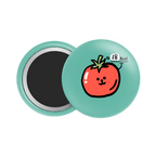 Tomato Button Fridge Magnet - Theartzzy