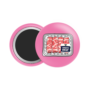 Wagyu Beef Button Fridge Magnet - Theartzzy