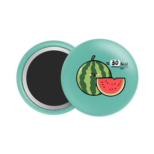 Watermelon Button Fridge  Magnet
